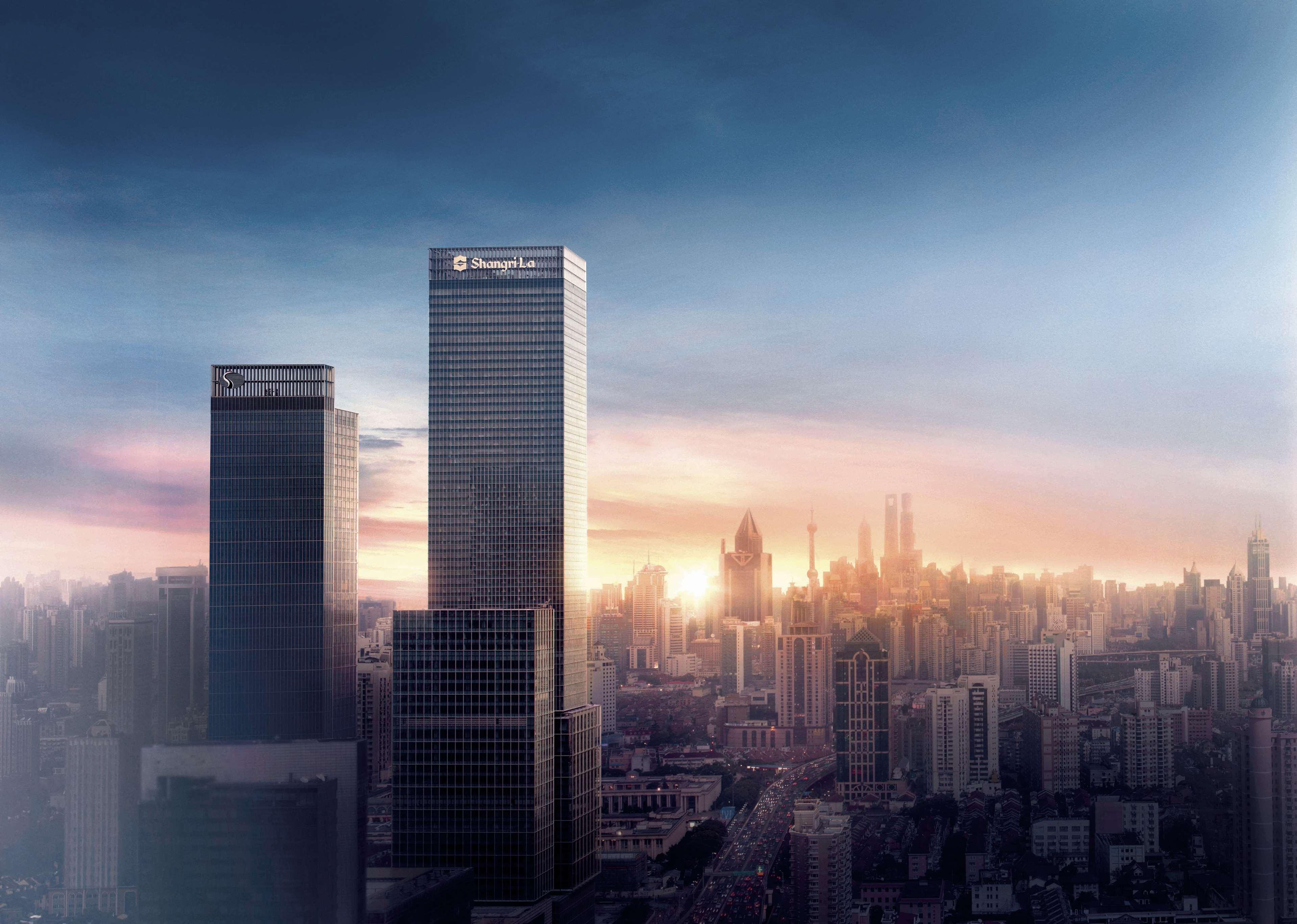 Jing An Shangri-La, Shanghaj Zewnętrze zdjęcie